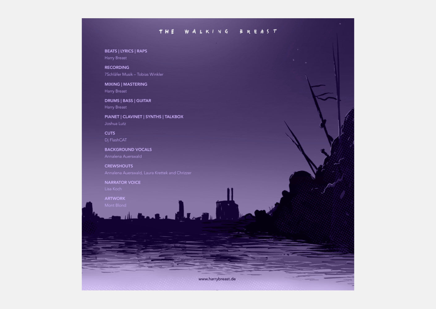 The Walking Breast | LP black